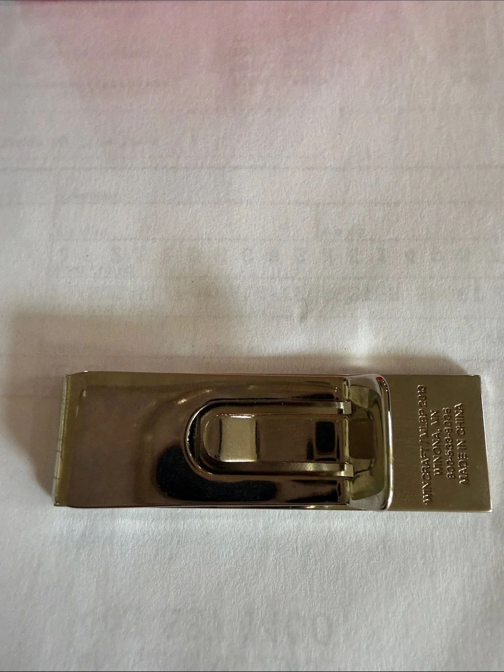 Baltimore Orioles Logo Money Clip